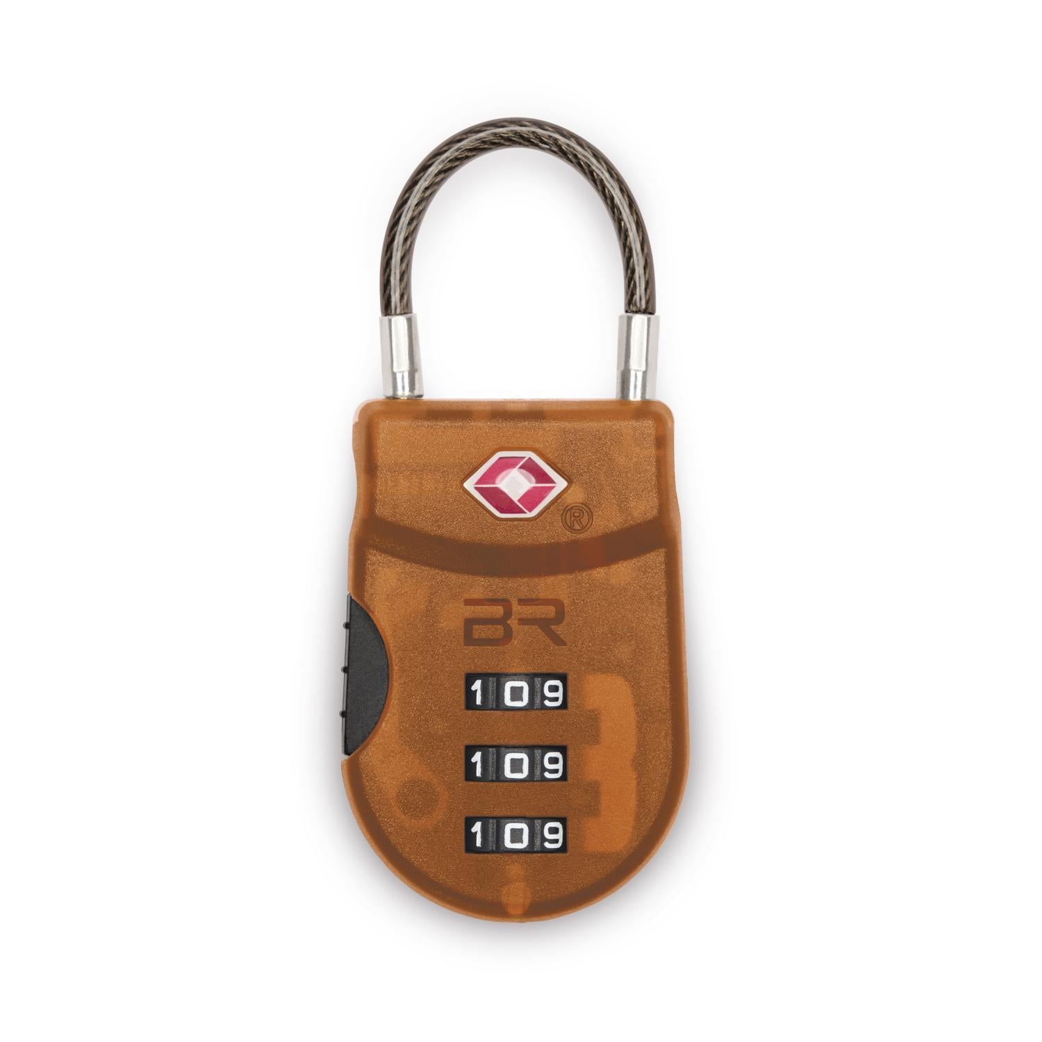 TSA Cable Luggage Lock (Plastic)