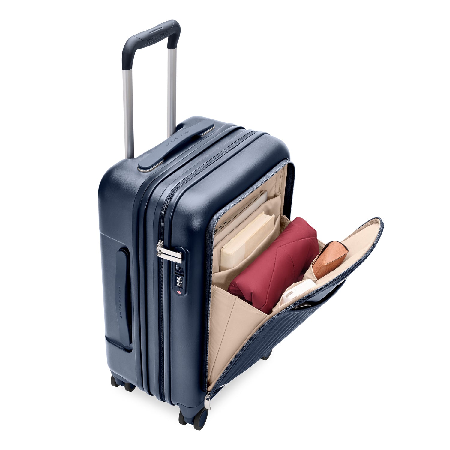Essential 22 Front Pocket Carry-On Expandable Spinner - Image 2